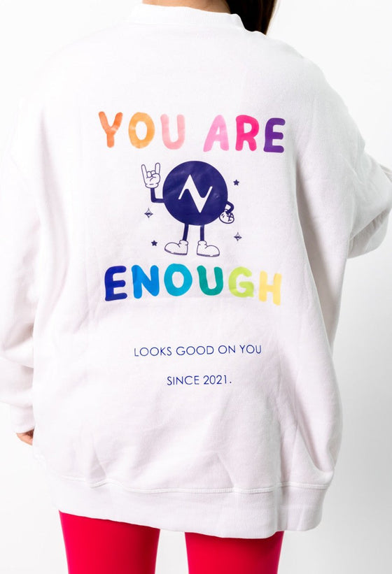 HOODIE OVERSIZE YOU ARE ENOUGH