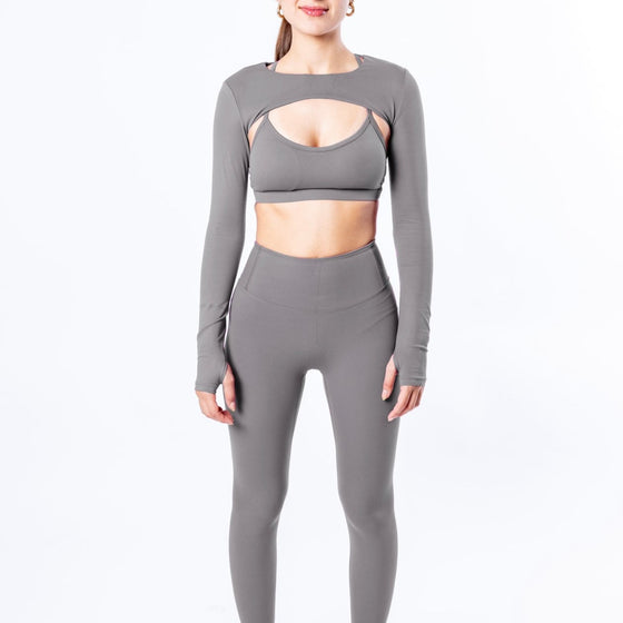 Set Leggings 3 Piezas Gris