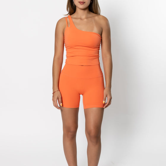 Bikers One Shoulder Naranja