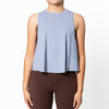 Blusa con Olanes Azul