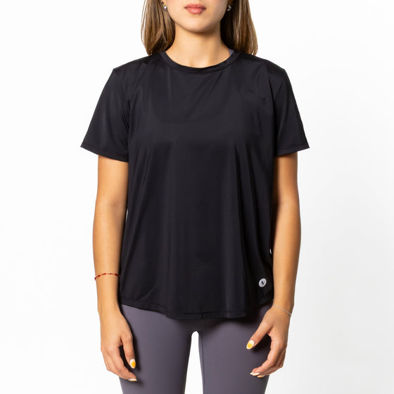 Blusa con Mangas Negra