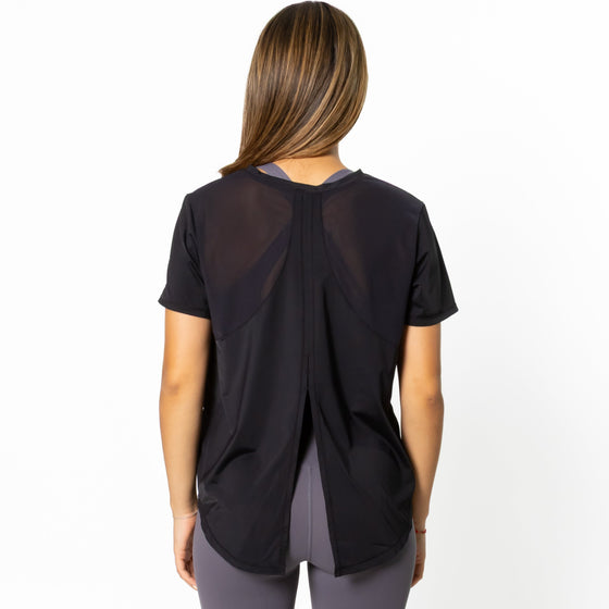 Blusa con Mangas Negra