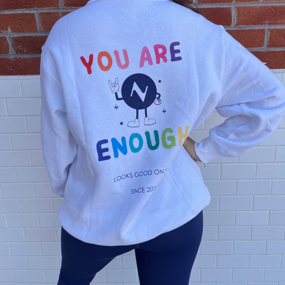 HOODIE OVERSIZE YOU ARE ENOUGH